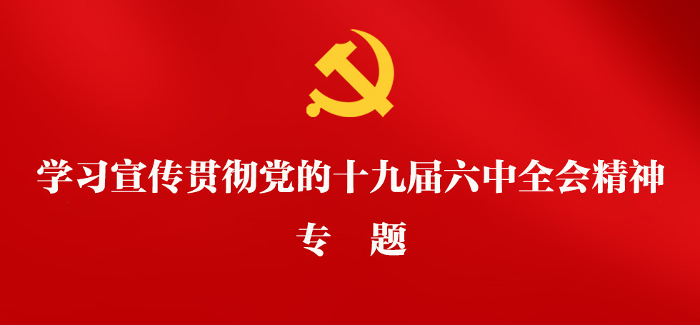 学习宣传贯彻党的十九届六中全会...